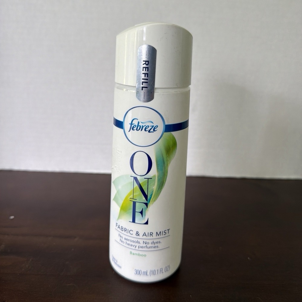 Febreze One Fabric & Air Refresher Mist Refill Bamboo 10.1 oz RARE